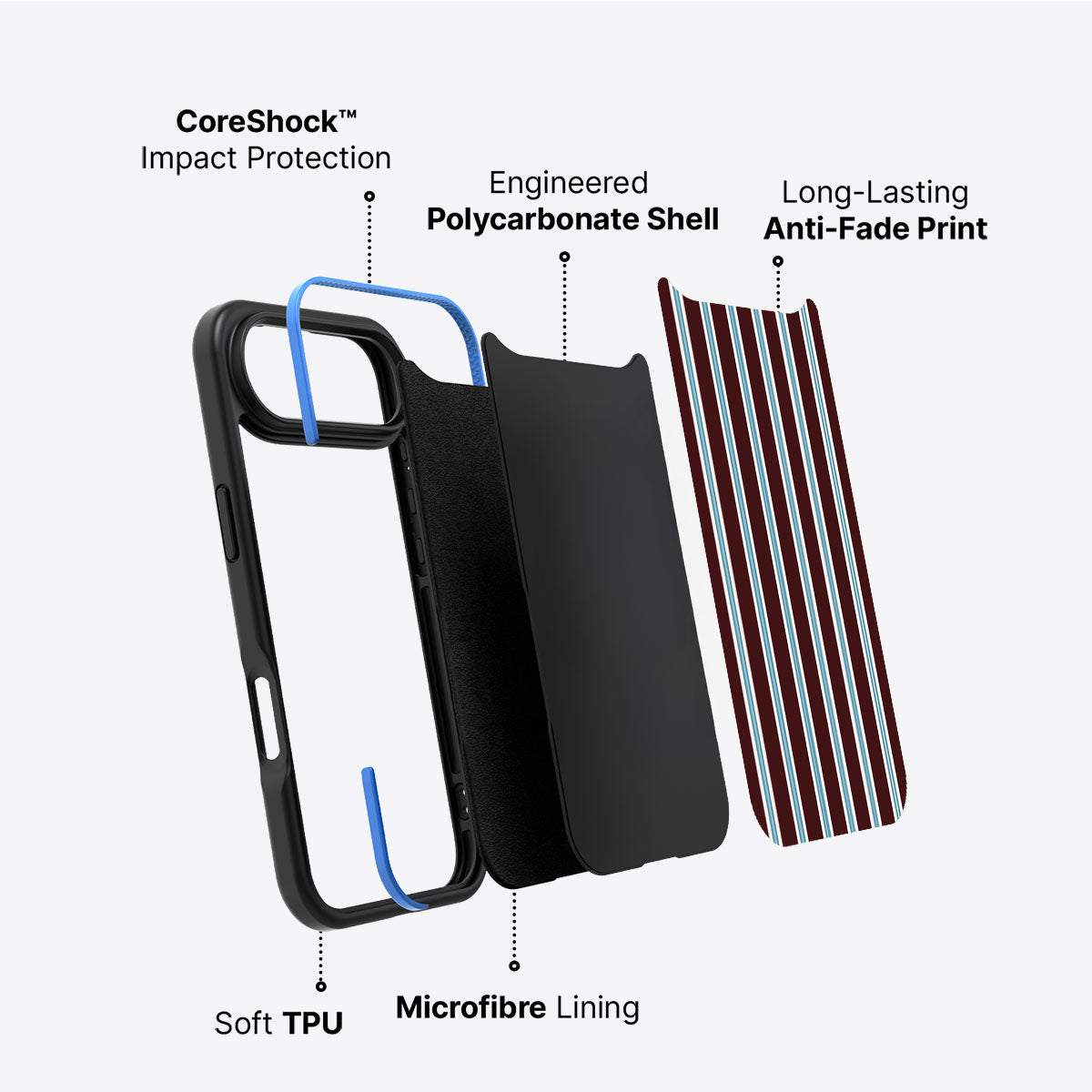 Blue Ravines - iPhone 17 Air Case #case type_core (non magsafe)