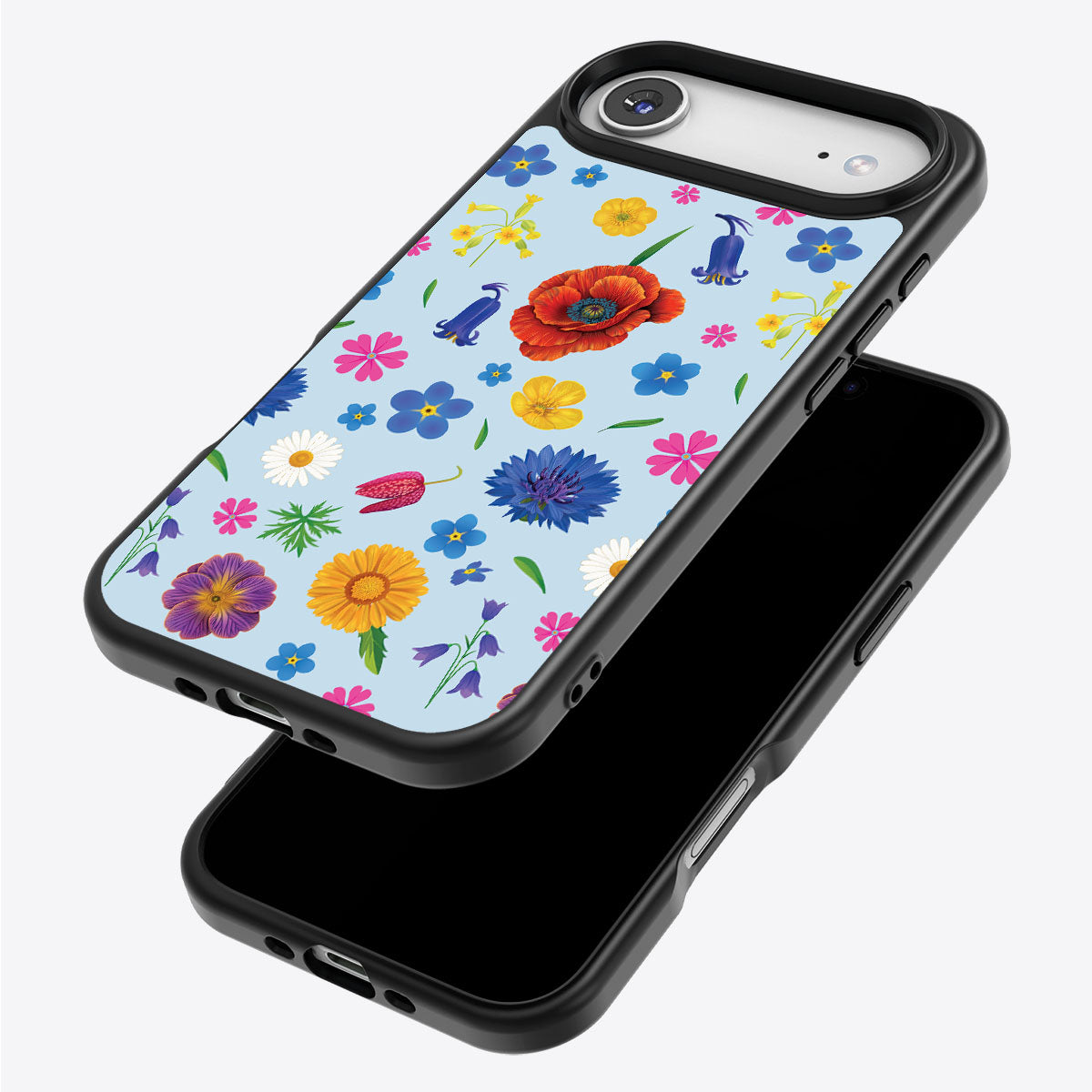 British Wildflowers - iPhone 17 Air Case #case type_core (magsafe), #case type_core (non magsafe)