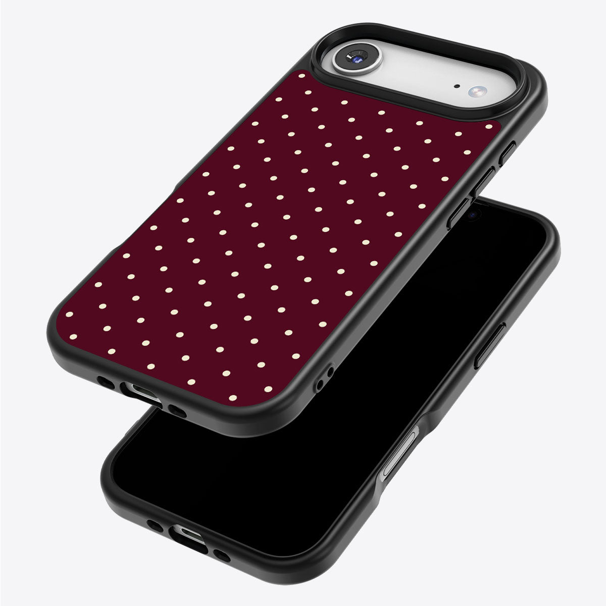 Burgundy Bloom - iPhone 17 Air Case #case type_core (magsafe), #case type_core (non magsafe)