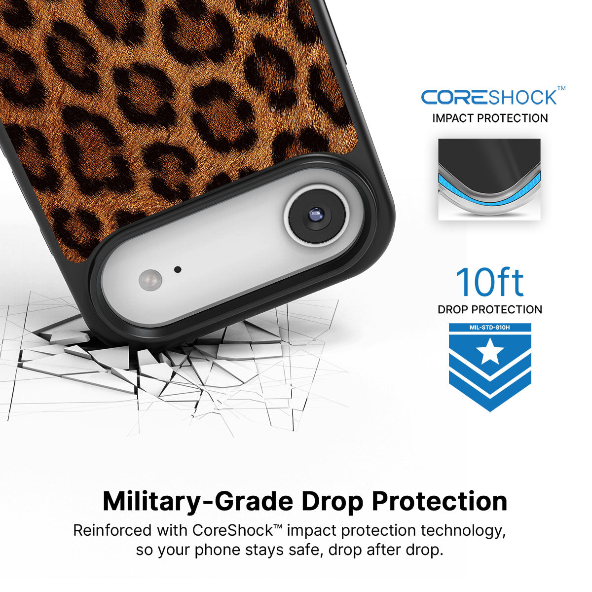 Classic Leopard - iPhone 17 Air Case #case type_core (magsafe), #case type_core (non magsafe)