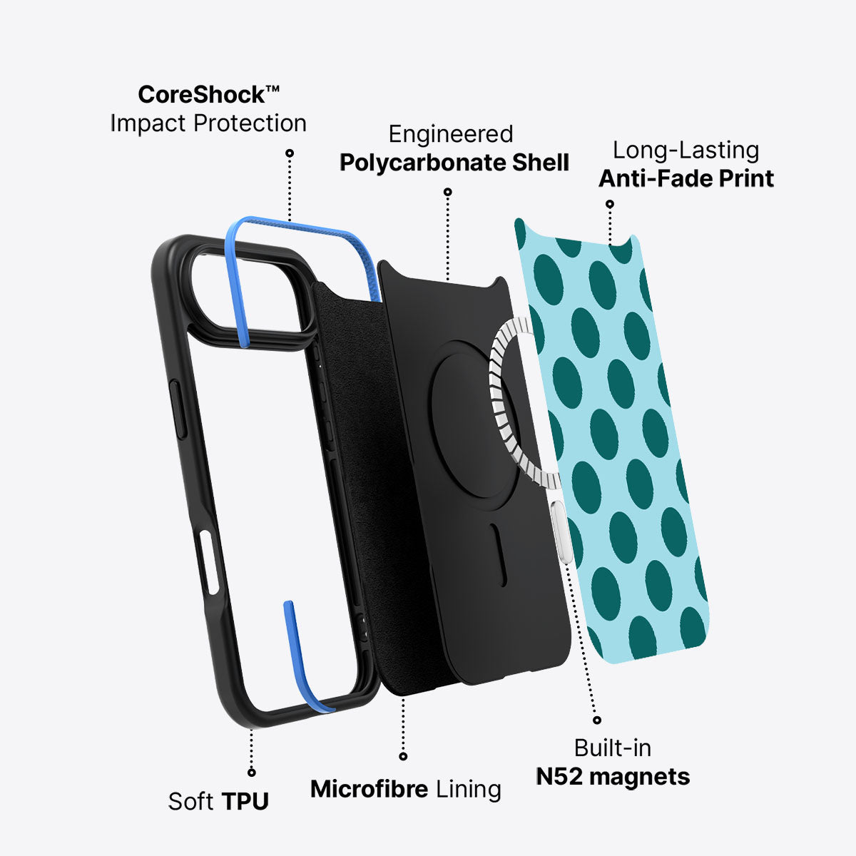 Coral Bed - iPhone 17 Air Case #case type_core (magsafe)