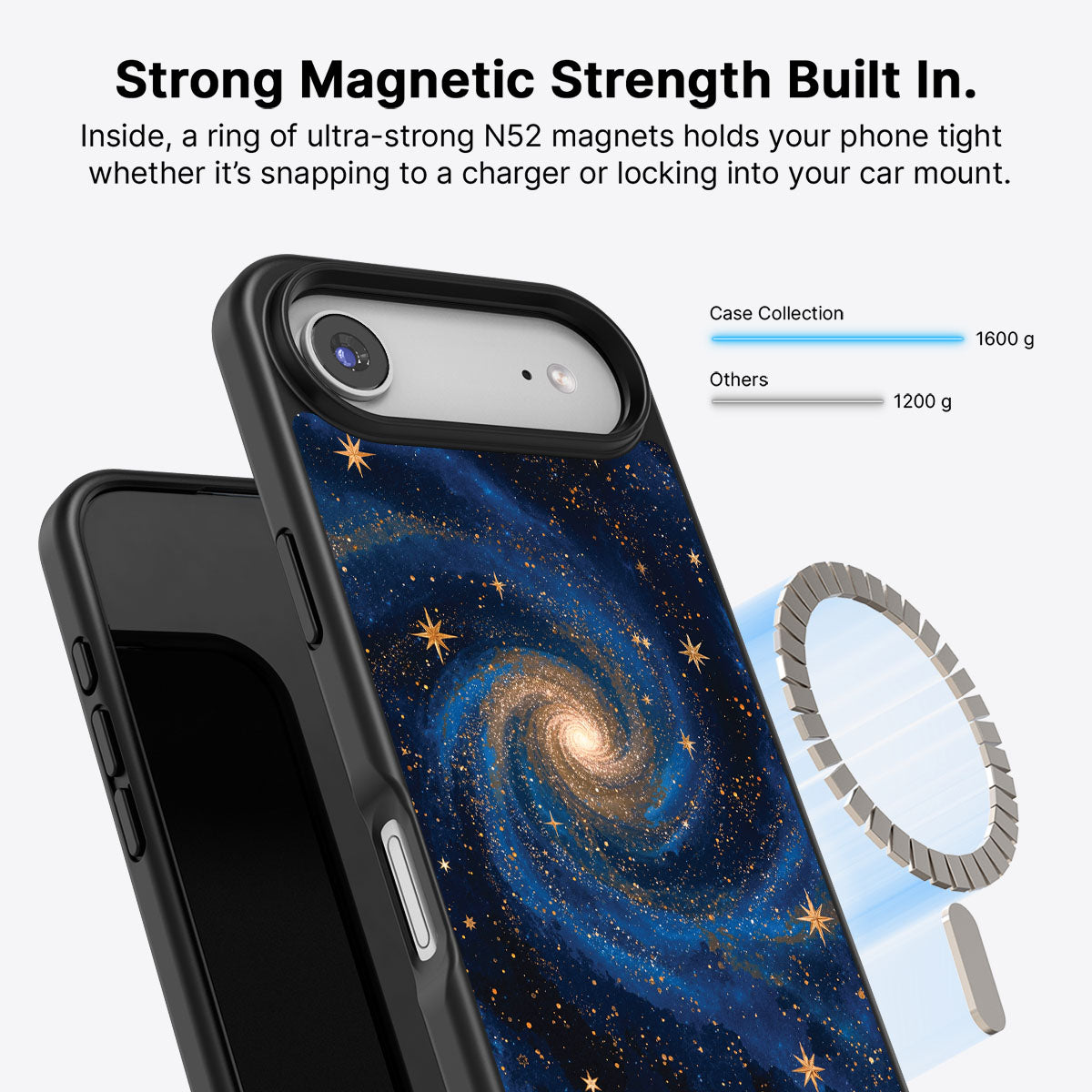 Galaxy Designer iPhone Air Case – Cosmic Tide | MagSafe