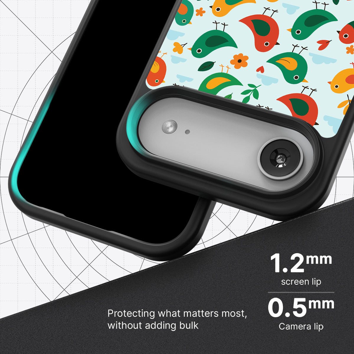 Feathered Friends - iPhone 17 Air Case #case type_core (magsafe), #case type_core (non magsafe)