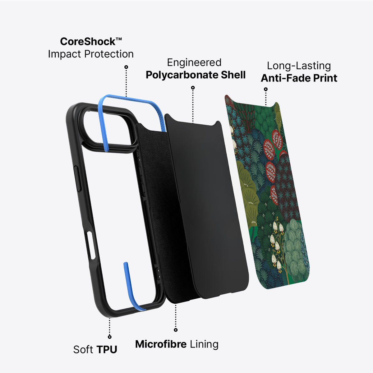 Flourishing Forests - iPhone 17 Air Case #case type_core (non magsafe)
