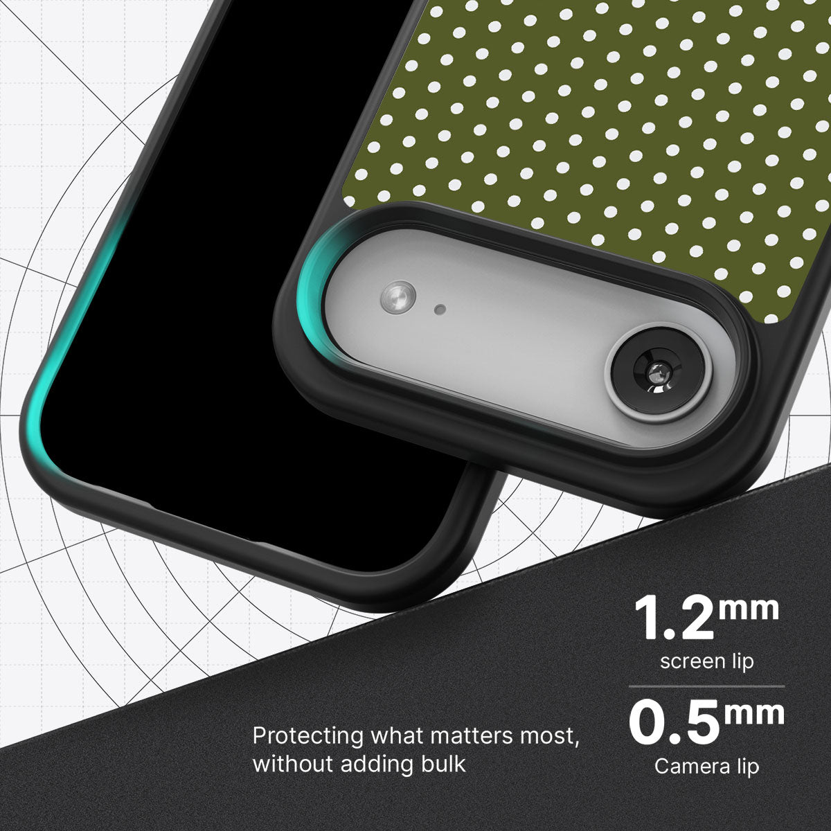 Forest Mesh - iPhone 17 Air Case #case type_core (magsafe), #case type_core (non magsafe)