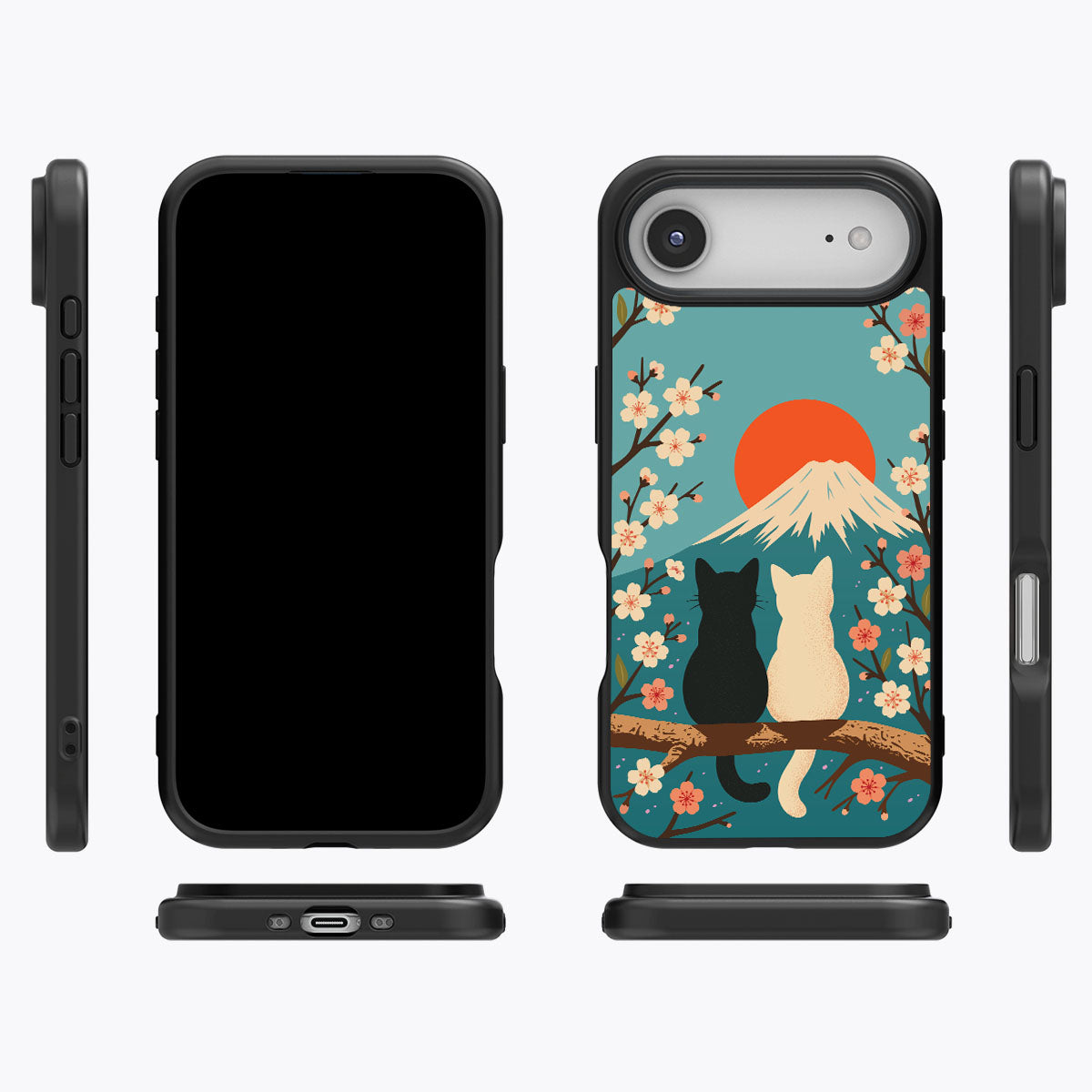 Fuji Cats - iPhone 17 Air Case #case type_core (magsafe), #case type_core (non magsafe)