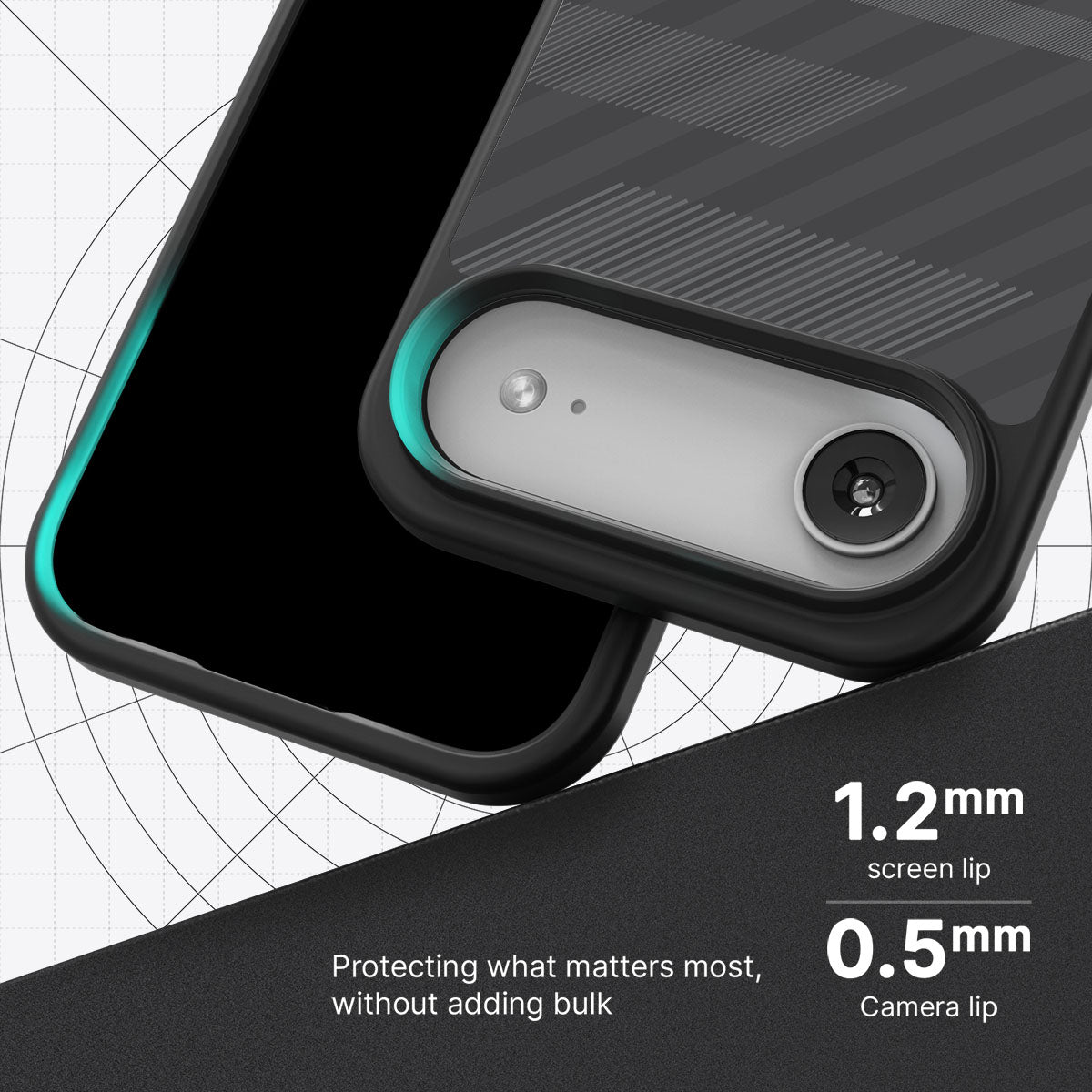 Gray Twill Play - iPhone 17 Air Case #case type_core (magsafe), #case type_core (non magsafe)