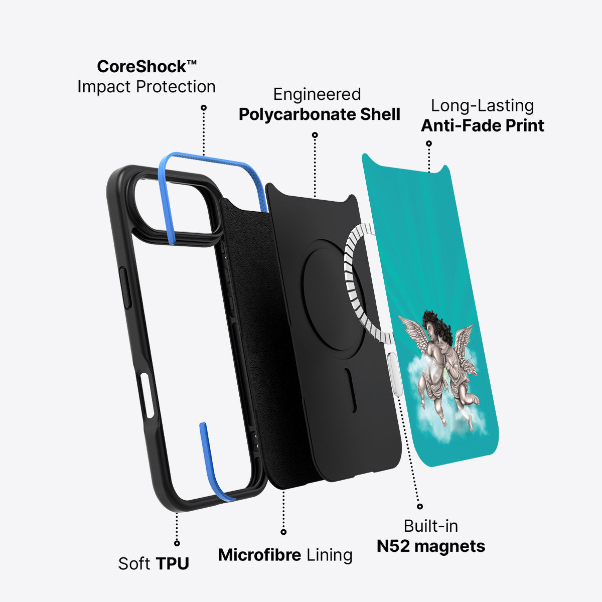 Guardian Angels - iPhone 17 Air Case #case type_core (magsafe)