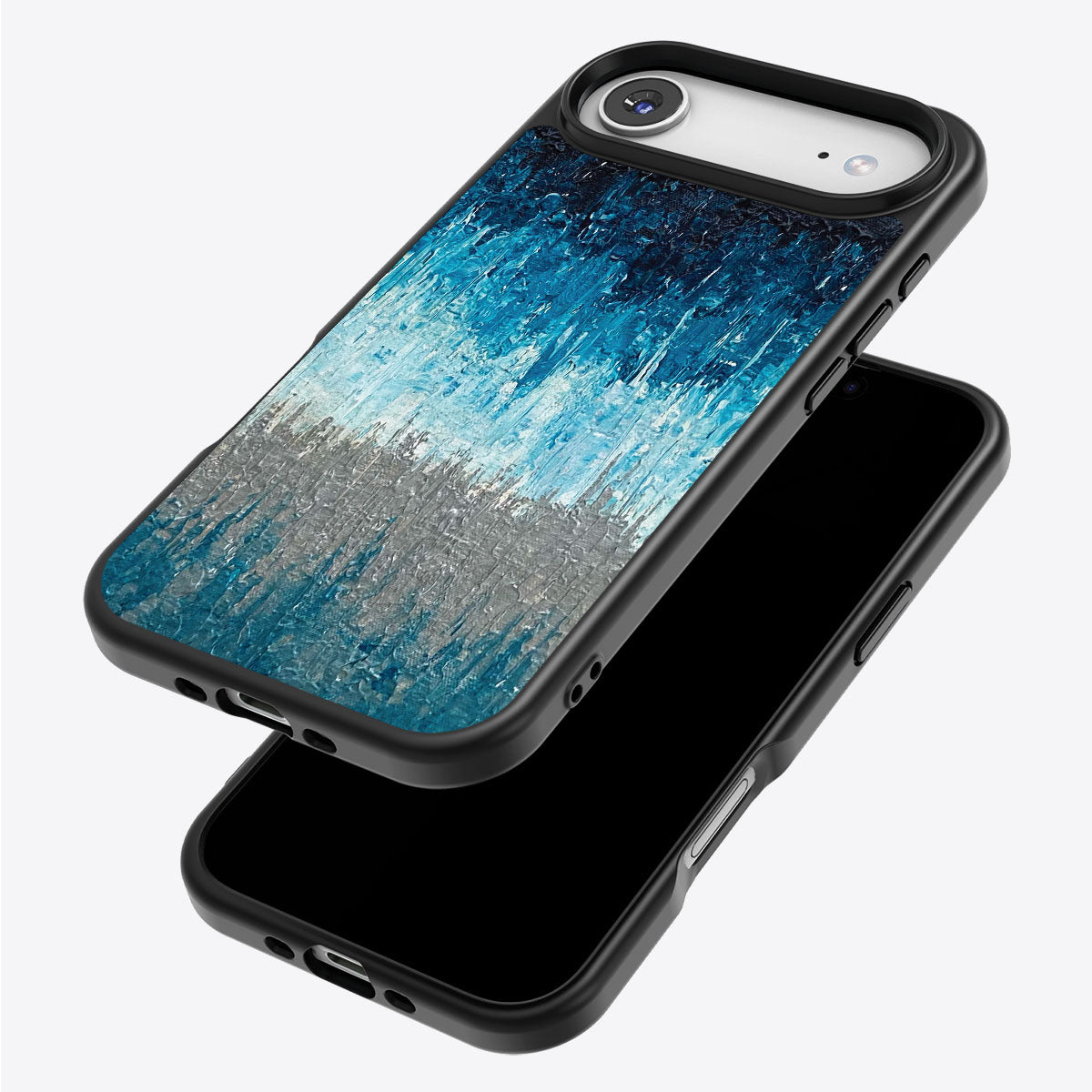 Impasto Tides - iPhone 17 Air Case #case type_core (magsafe), #case type_core (non magsafe)