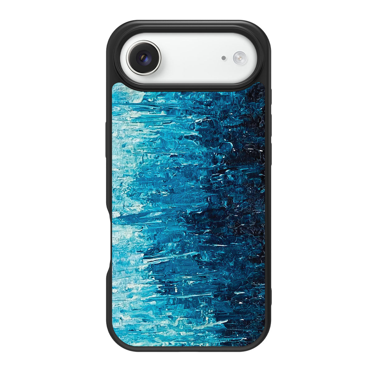 Indigo Impasto - iPhone 17 Air Case #case type_core (magsafe), #case type_core (non magsafe)