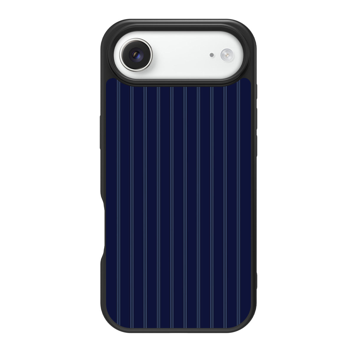 Ink Pinstripe design back view – iPhone Air case