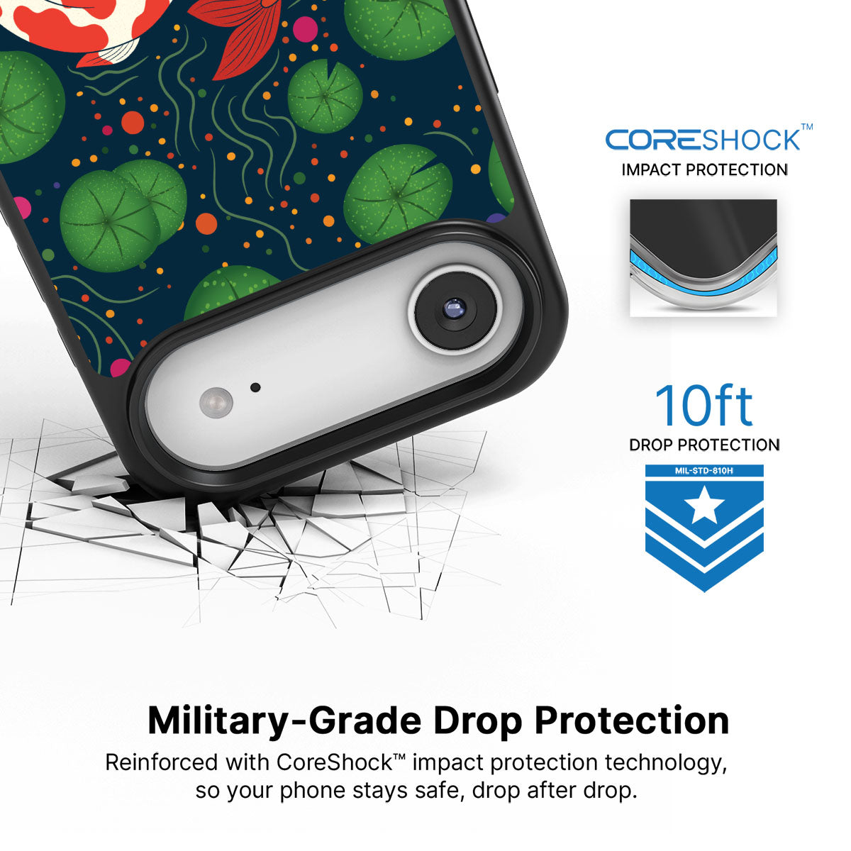 Koi Fish - iPhone 17 Air Case, #case type_core (magsafe), #case type_core (non magsafe)