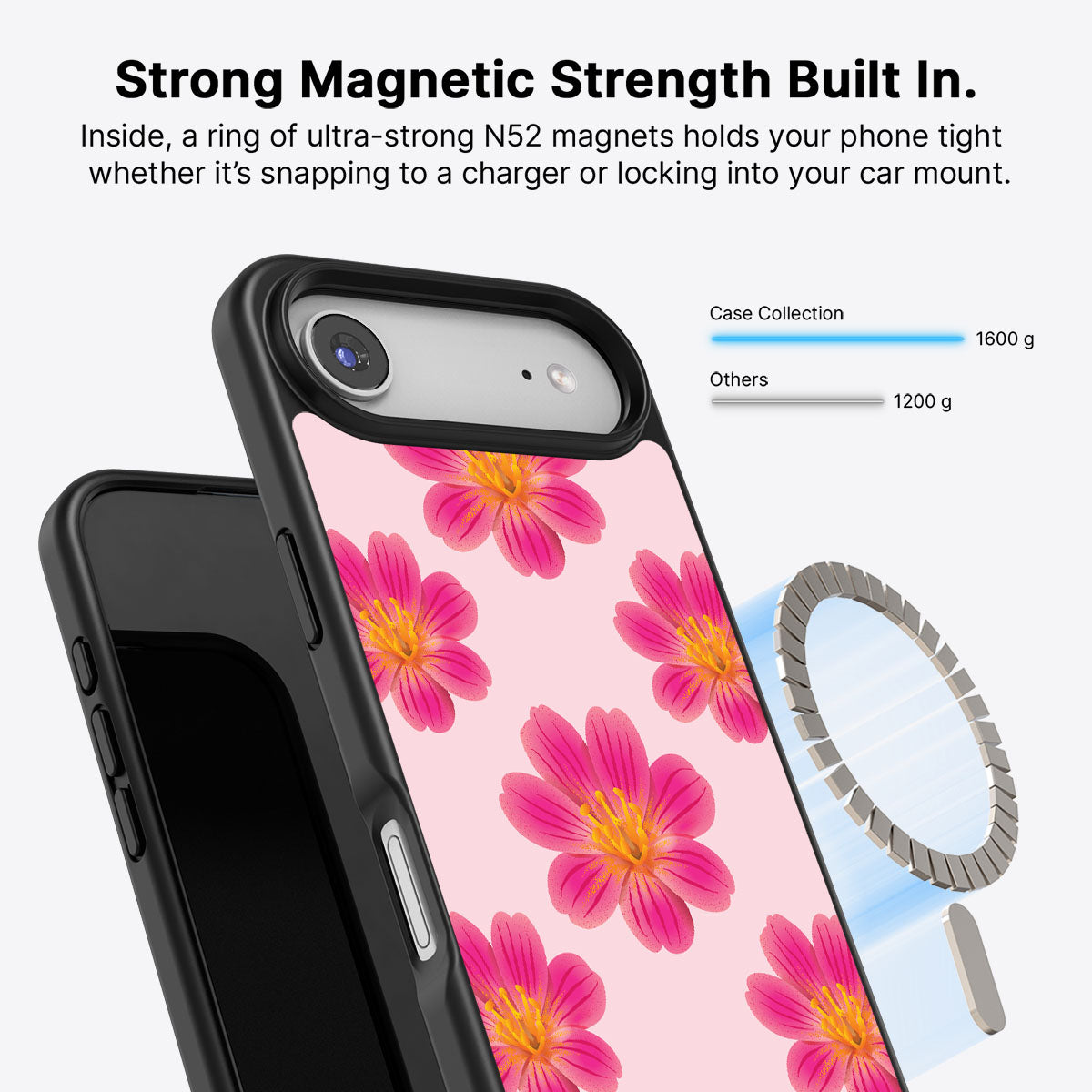 Lewisia Cotyledon - iPhone 17 Air Case #case type_core (magsafe)