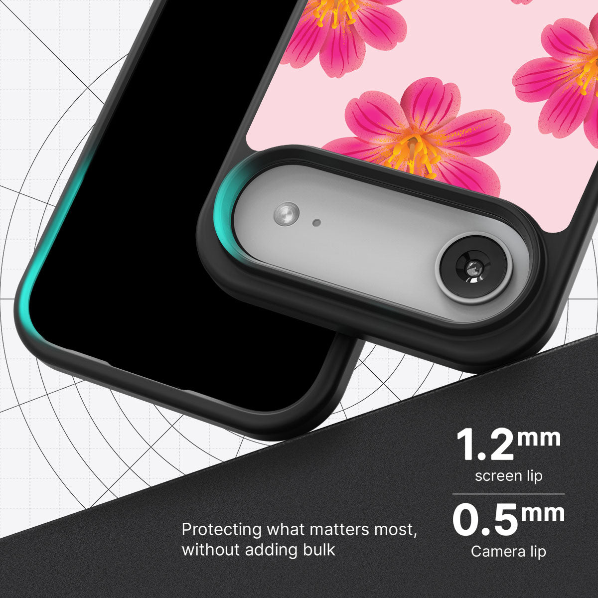 Lewisia Cotyledon - iPhone 17 Air Case #case type_core (magsafe), #case type_core (non magsafe)