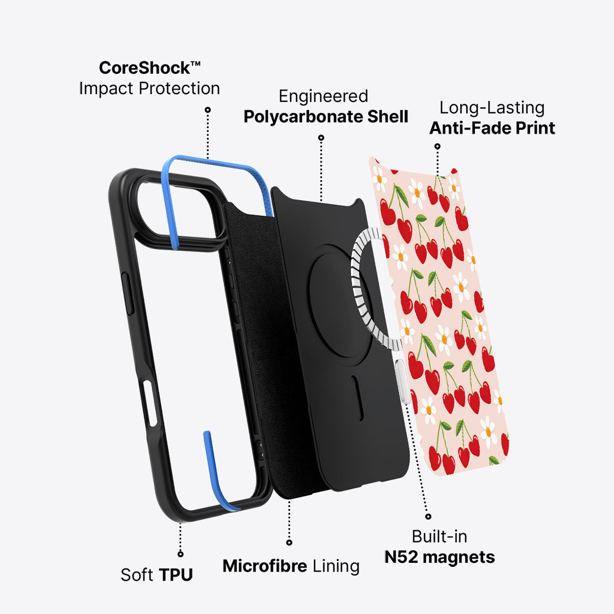 Love Cherry - iPhone 17 Air Case #case type_core (magsafe)