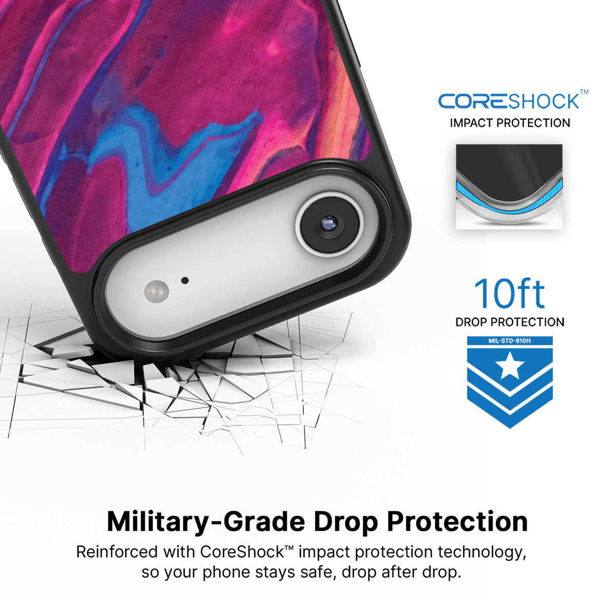 Luminous Lava - iPhone 17 Air Case, #case type_core (magsafe), #case type_core (non magsafe)