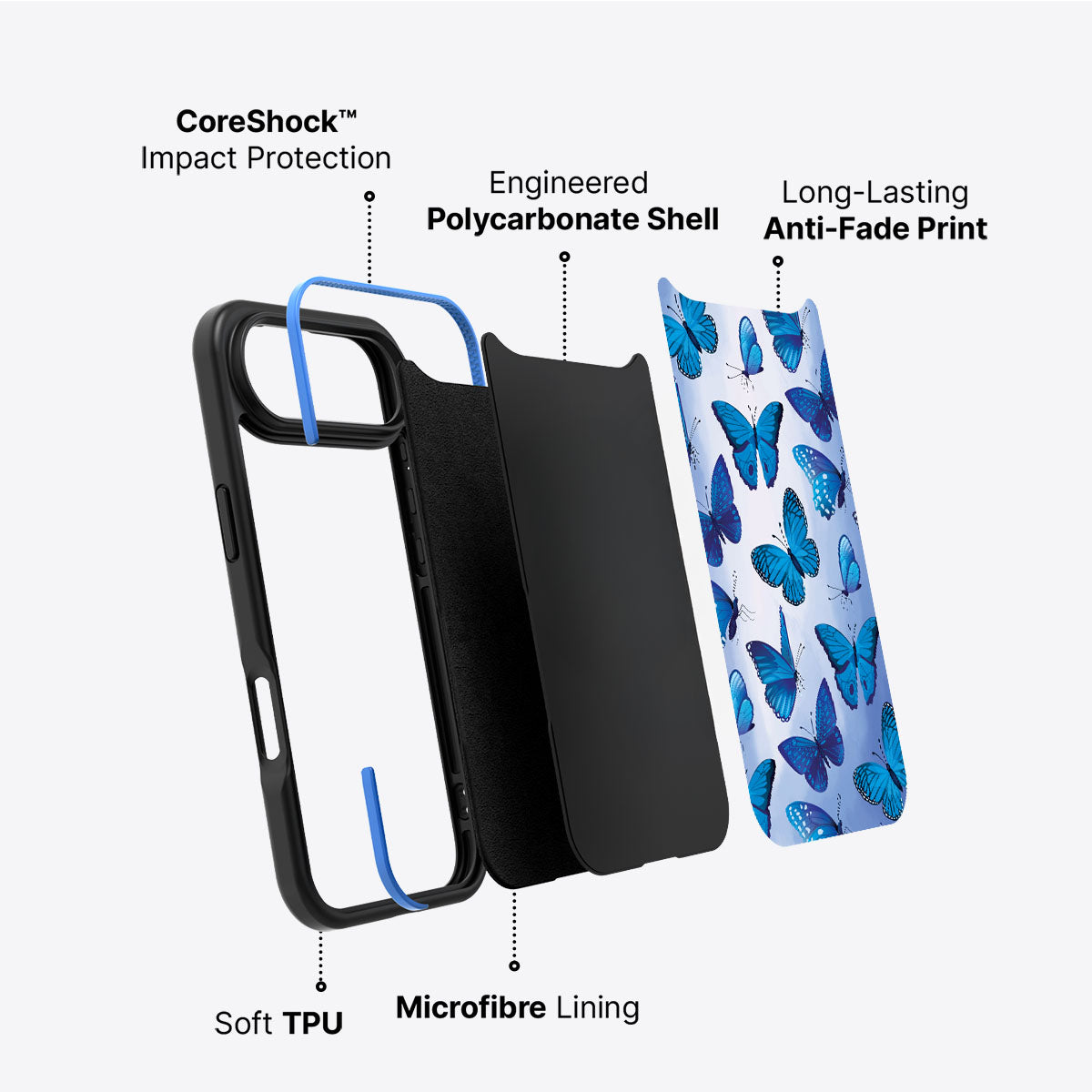 Magic Butterflies - iPhone 17 Air Case