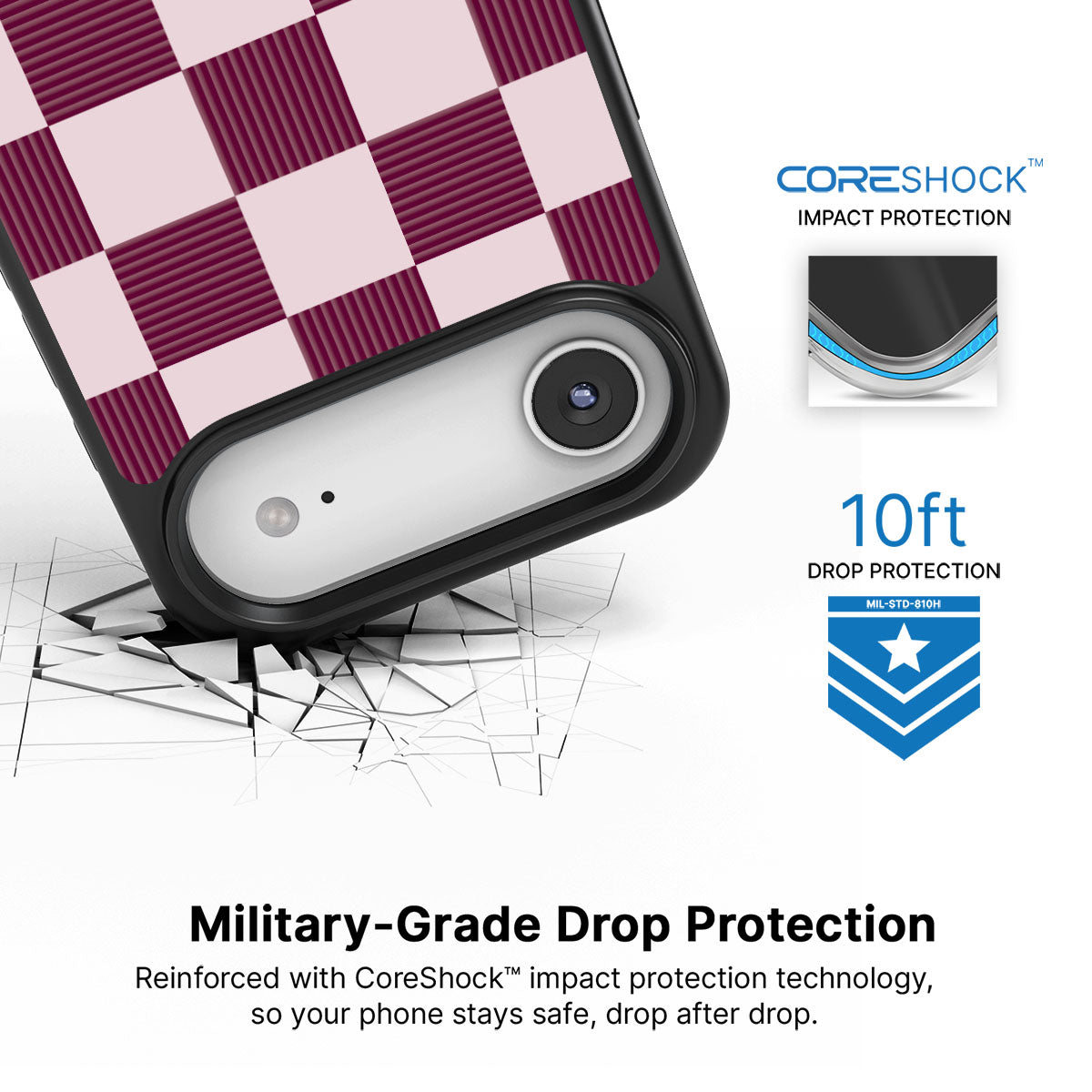 Majestic Mosaic - iPhone 17 Air Case #case type_core (magsafe), #case type_core (non magsafe)