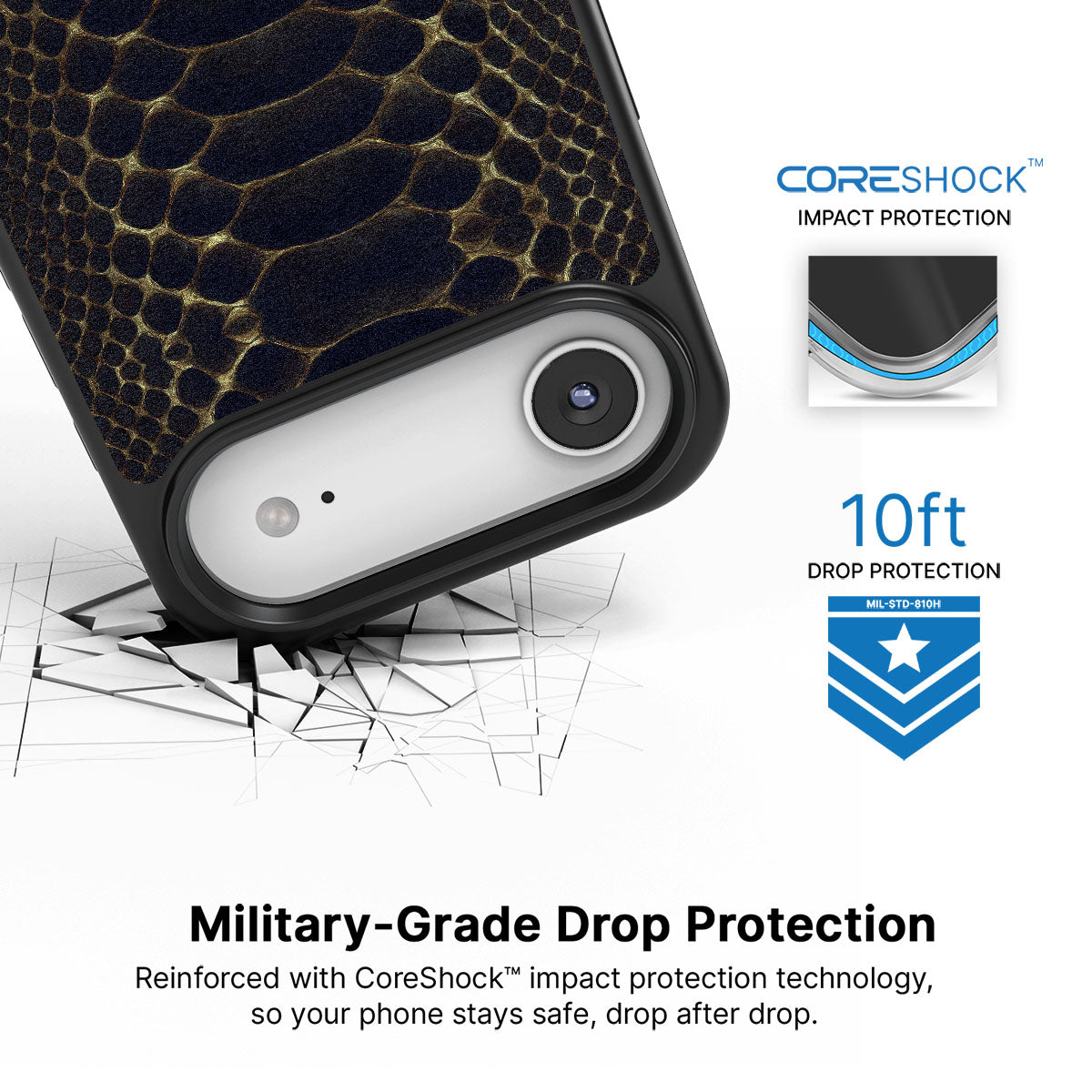 Midnight Crawl - iPhone 17 Air Case #case type_core (magsafe), #case type_core (non magsafe)