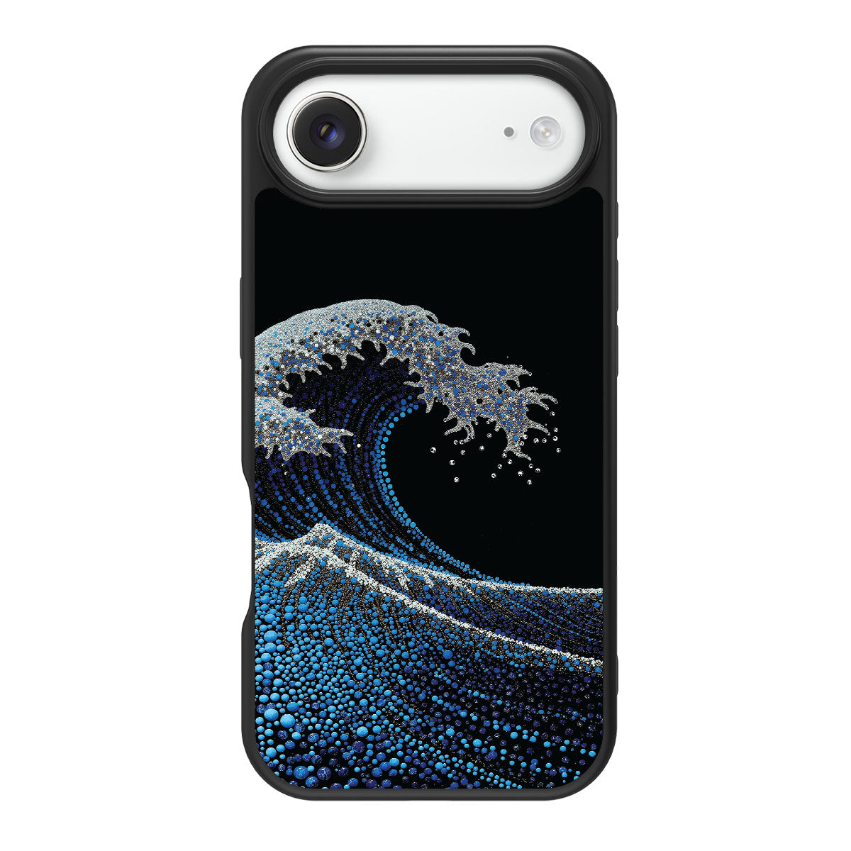 Japanese Designer iPhone Air Case – Midnight Tide | MagSafe