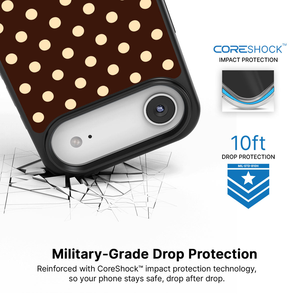 Nutty Choco - iPhone 17 Air Case #case type_core (magsafe), #case type_core (non magsafe)