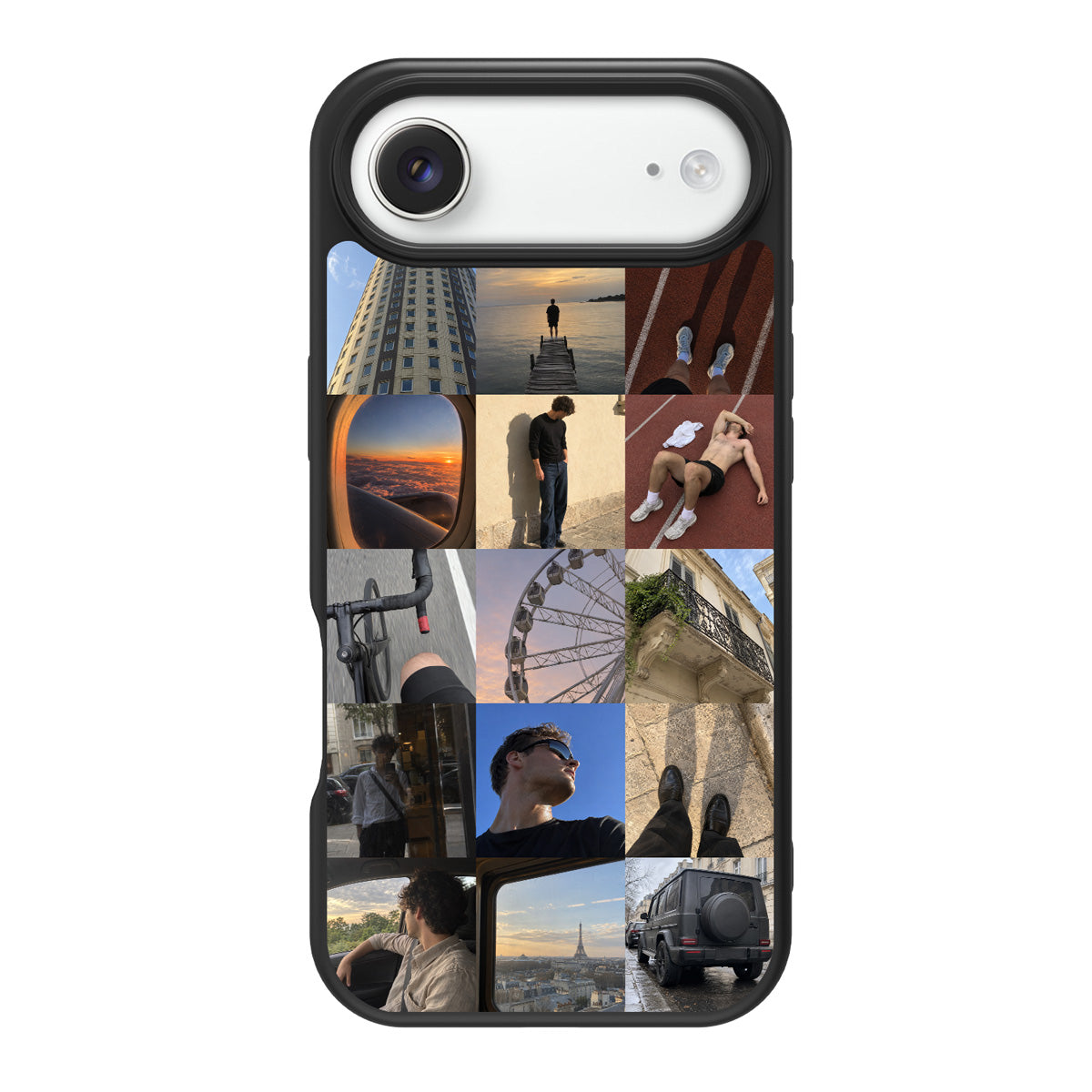Personalised iPhone 17 Air case – 15-photo collage design
