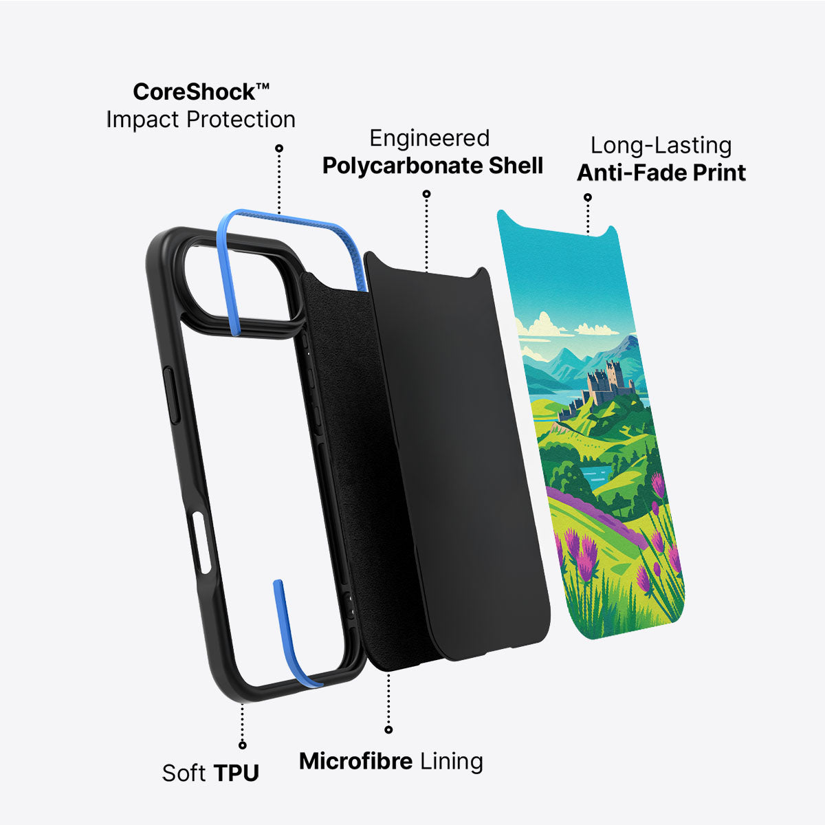 Scotland - iPhone 17 Air Case #case type_core (non magsafe)