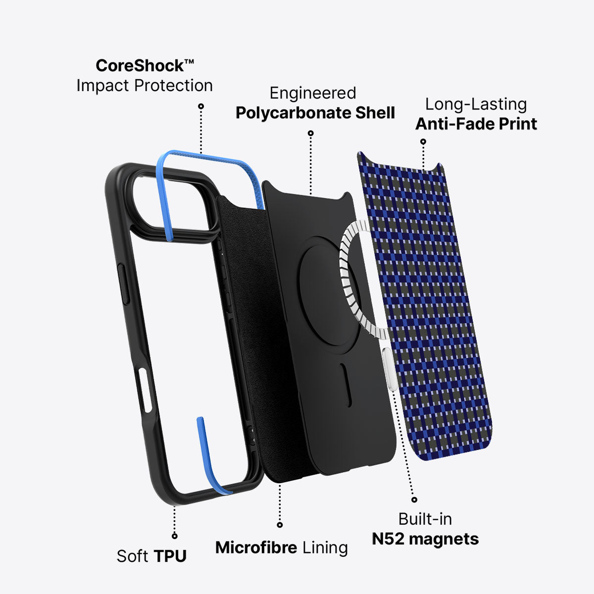 Sea of Sapphires - iPhone 17 Air Case #case type_core (magsafe)