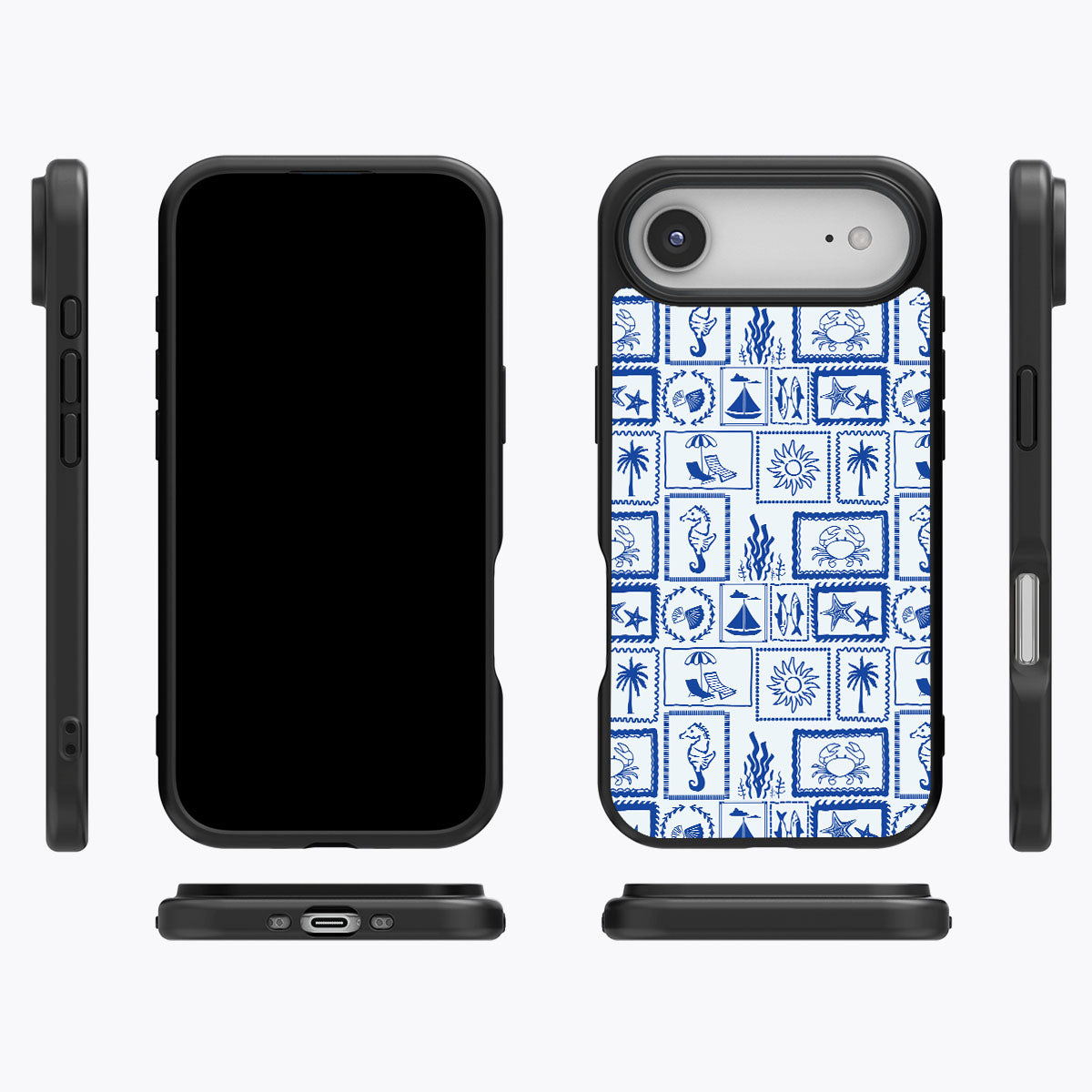 Seaside Sketches - iPhone 17 Air Case #case type_core (magsafe), #case type_core (non magsafe)