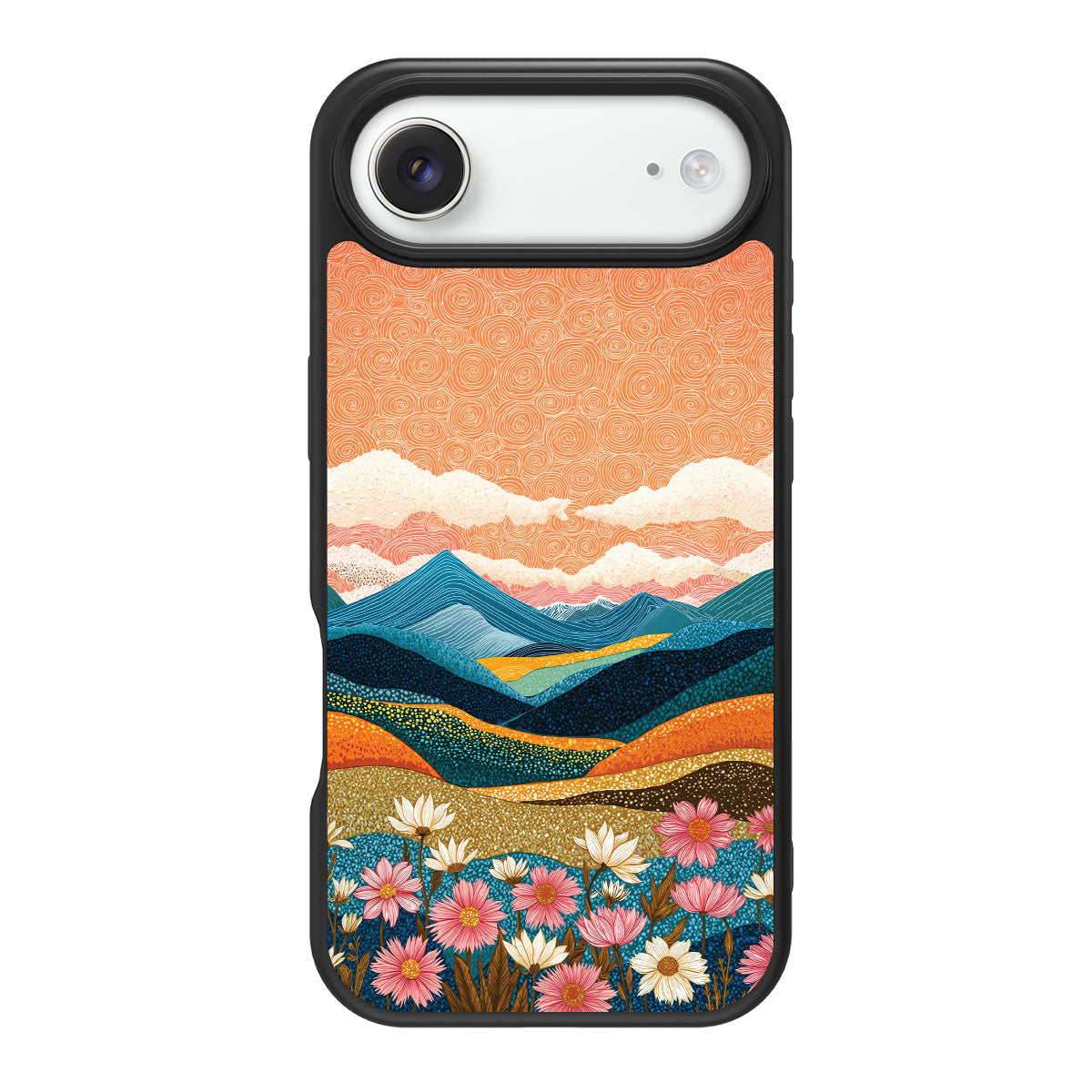 Sunset Designer iPhone Air Case – Soft Horizon | MagSafe