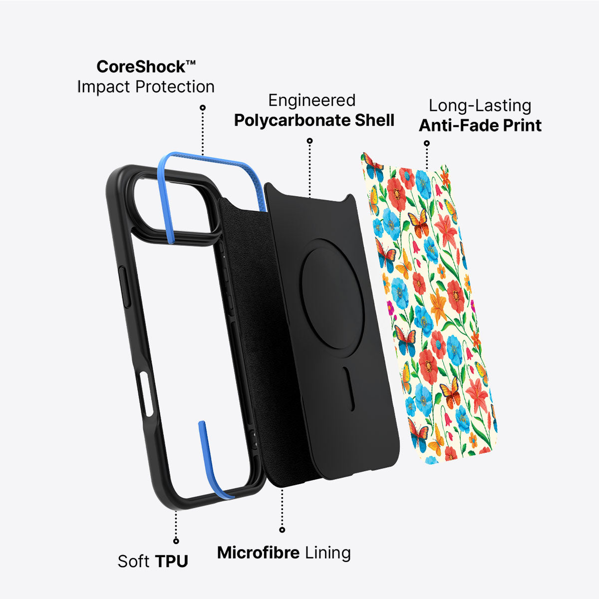 Spring Garden - iPhone 17 Air Case #case type_core (non magsafe)