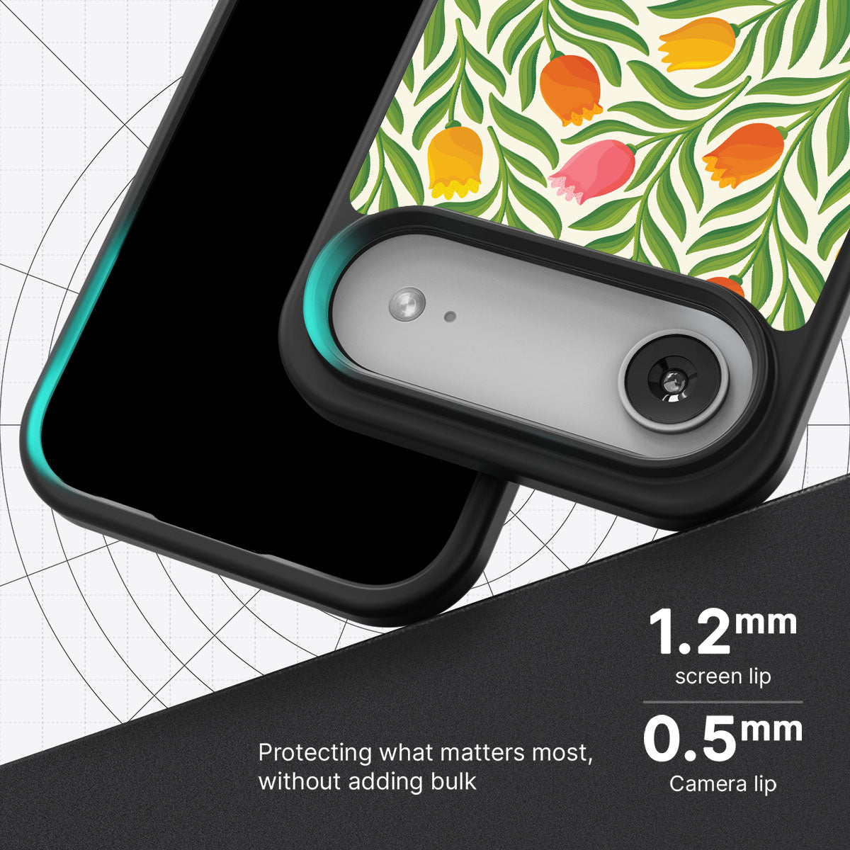 Spring Tulips - iPhone 17 Air Case #case type_core (magsafe), #case type_core (non magsafe)