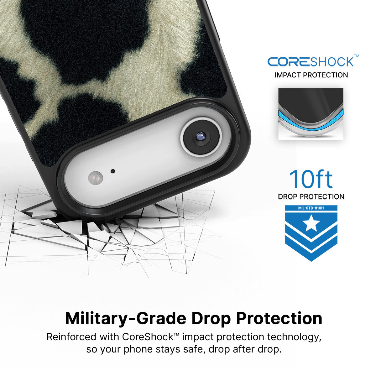 Swiss Cow - iPhone 17 Air Case #case type_core (magsafe), #case type_core (non magsafe)