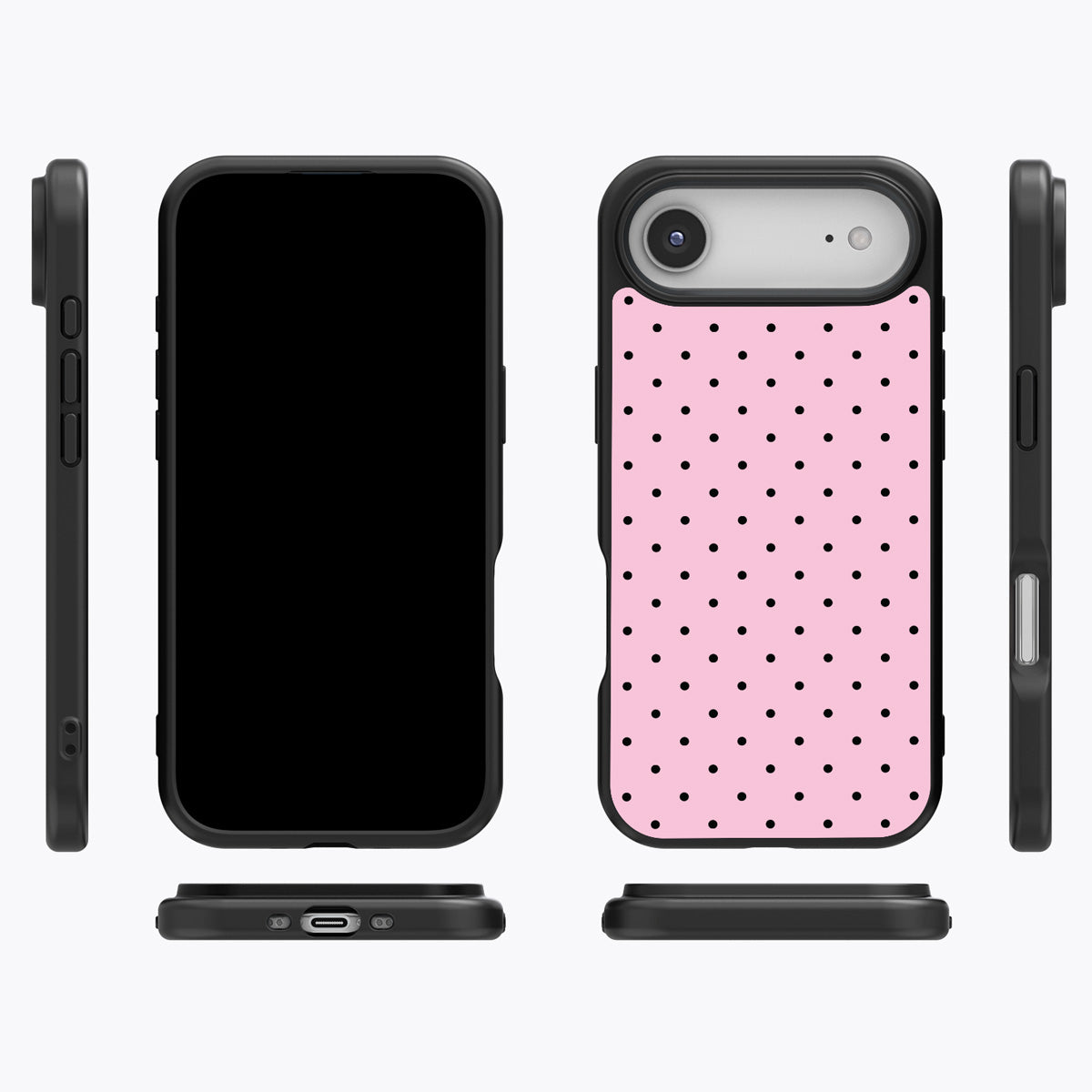 Pink Polka Dot iPhone Air Case – Veloria | MagSafe