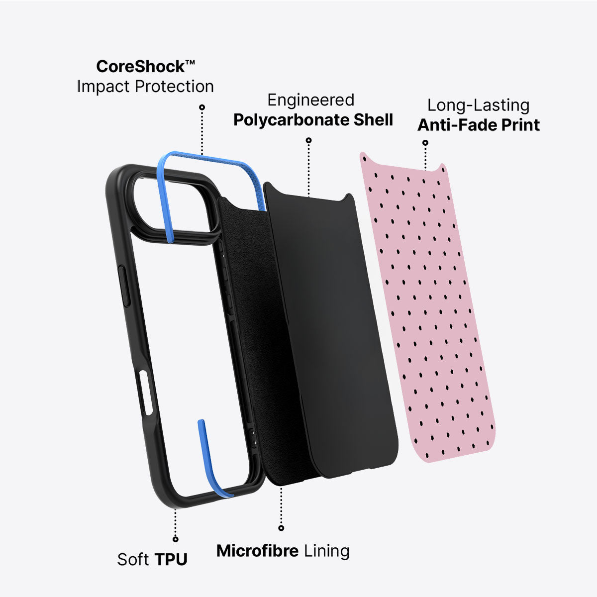 Veloria - iPhone 17 Air Case #case type_core (non magsafe)