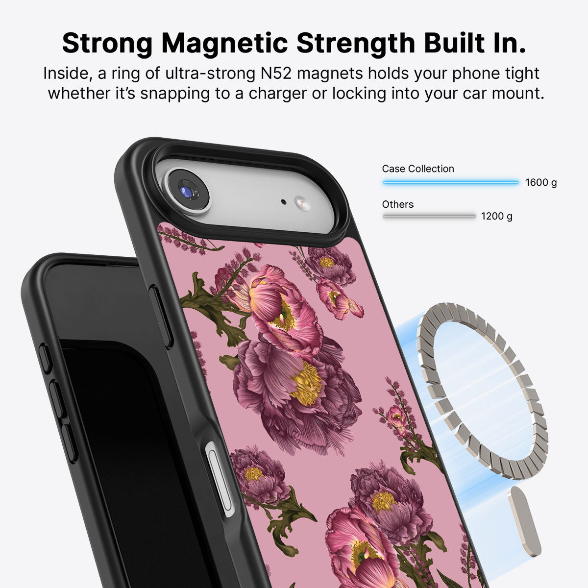 Vintage Blossoms - iPhone 17 Air Case #case type_core (magsafe)