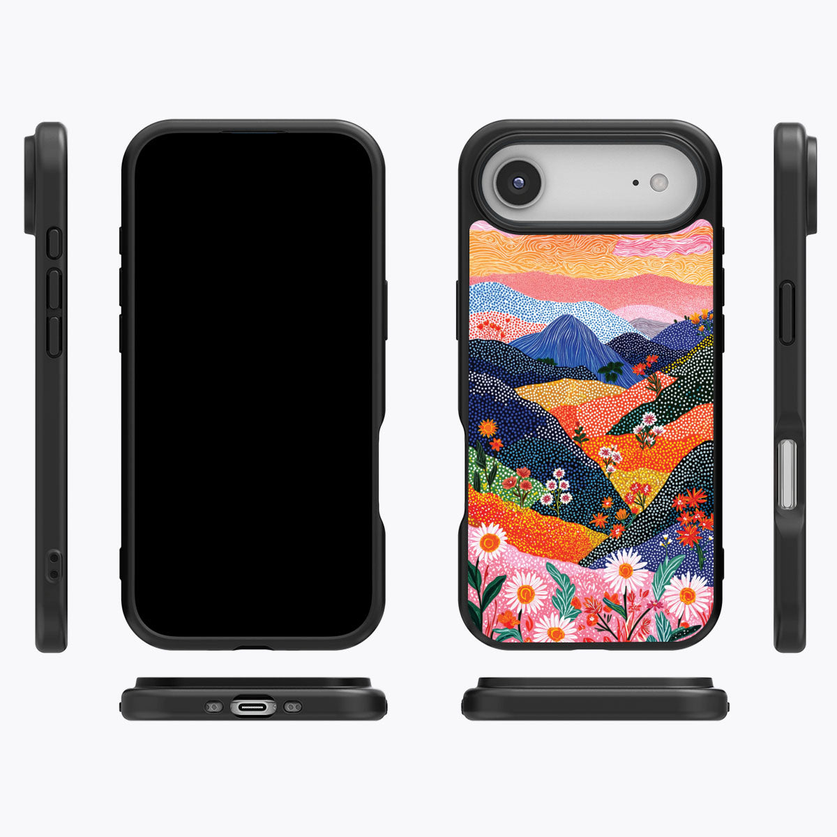 Scenic Designer iPhone Air Case – Wildflower Valley | MagSafe