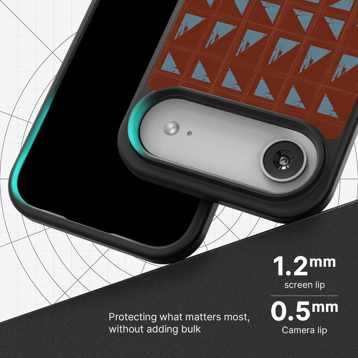 Winter Kilim - iPhone 17 Air Case, #case type_core (magsafe), #case type_core (non magsafe)