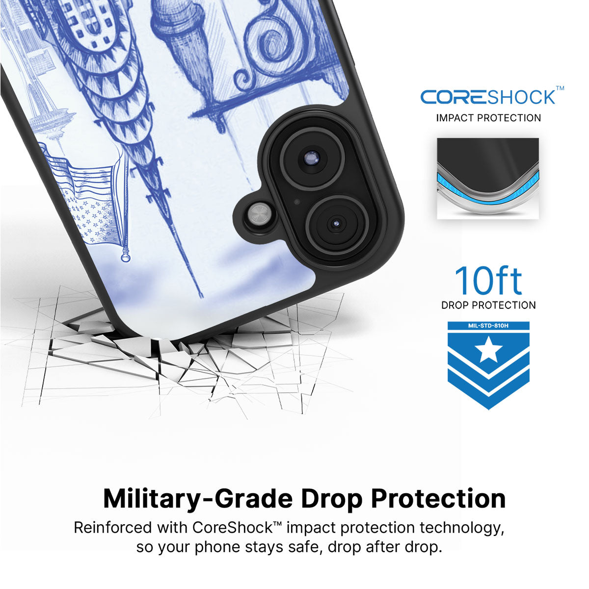 American Dream - iPhone 17 Case #case type_core (magsafe), #case type_core (non magsafe)