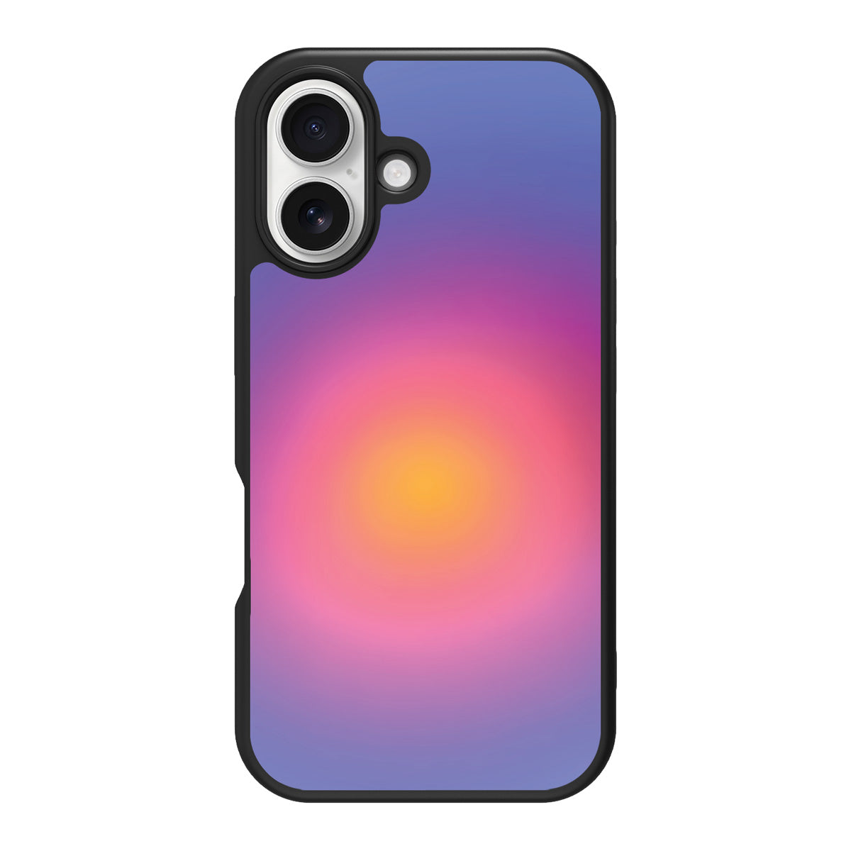 Aura Glow design back view – iPhone 17 case