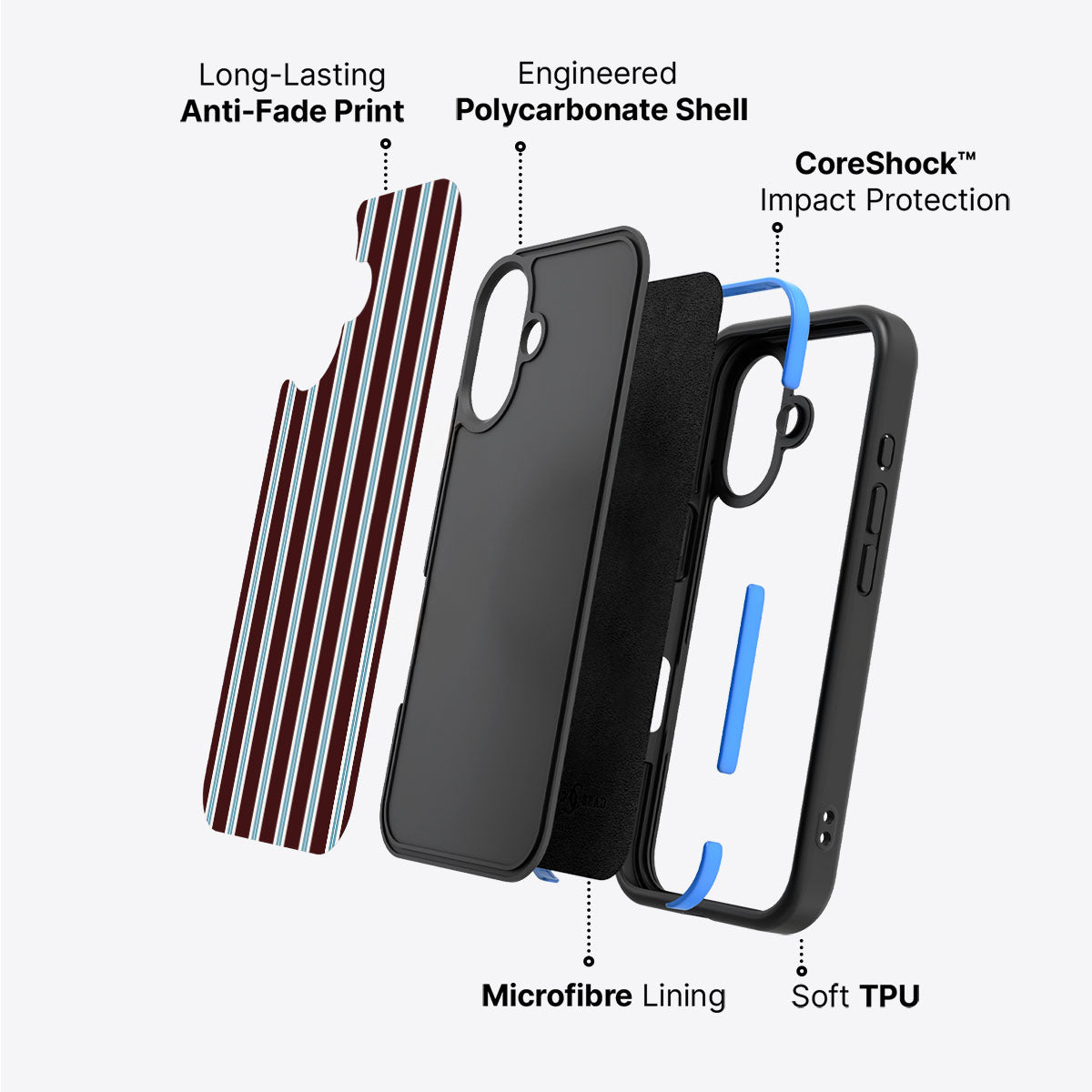 Blue Ravines - iPhone 17 Case #case type_core (non magsafe)