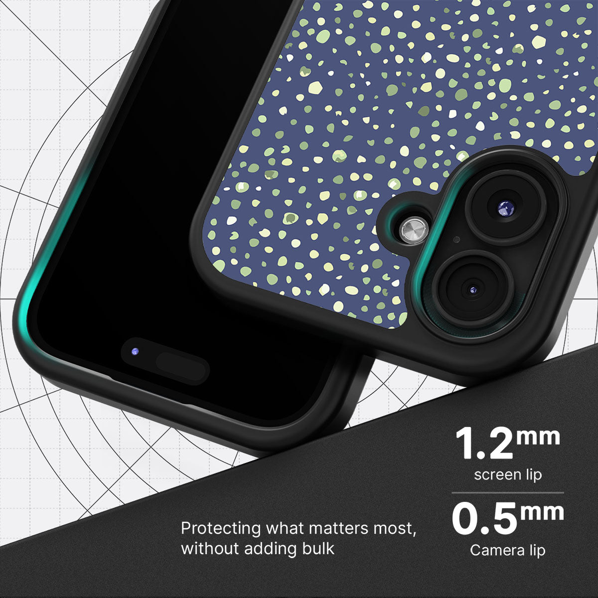 Blue Spring Dew - iPhone 17 Case #case type_core (magsafe), #case type_core (non magsafe)