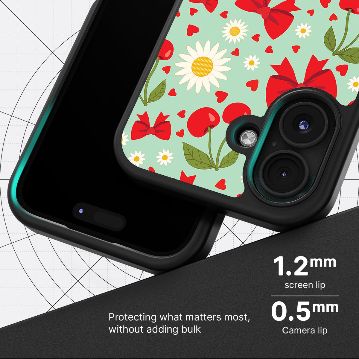 Blushing Bows - iPhone 17 Case #case type_core (magsafe), #case type_core (non magsafe)