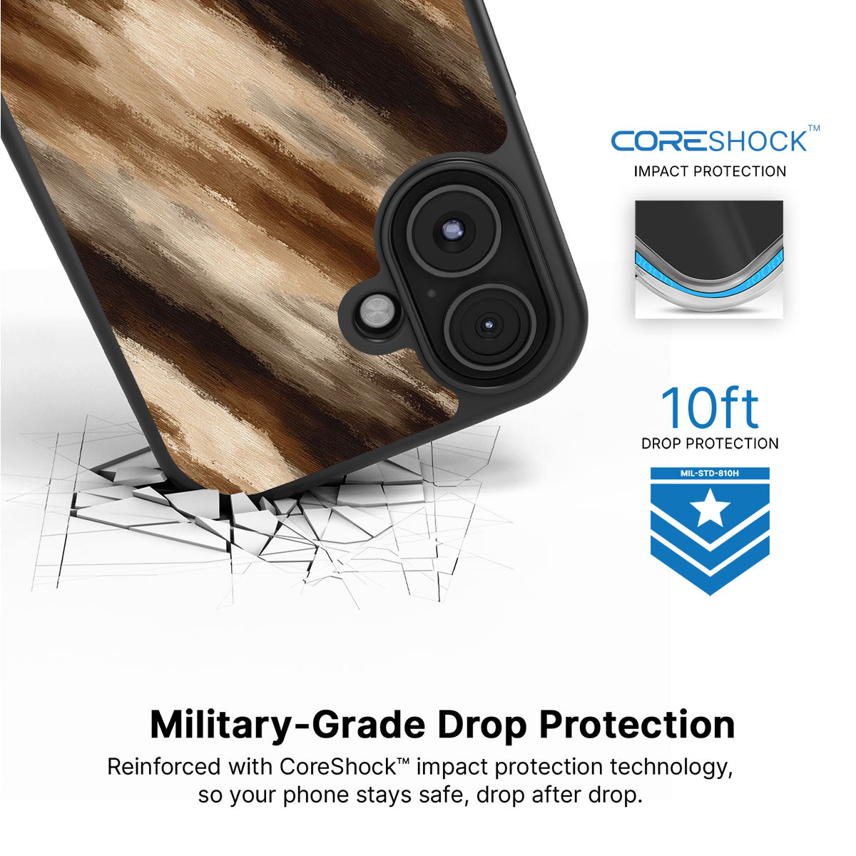 Bronze Terra - iPhone 17 Case #case type_core (magsafe), #case type_core (non magsafe)