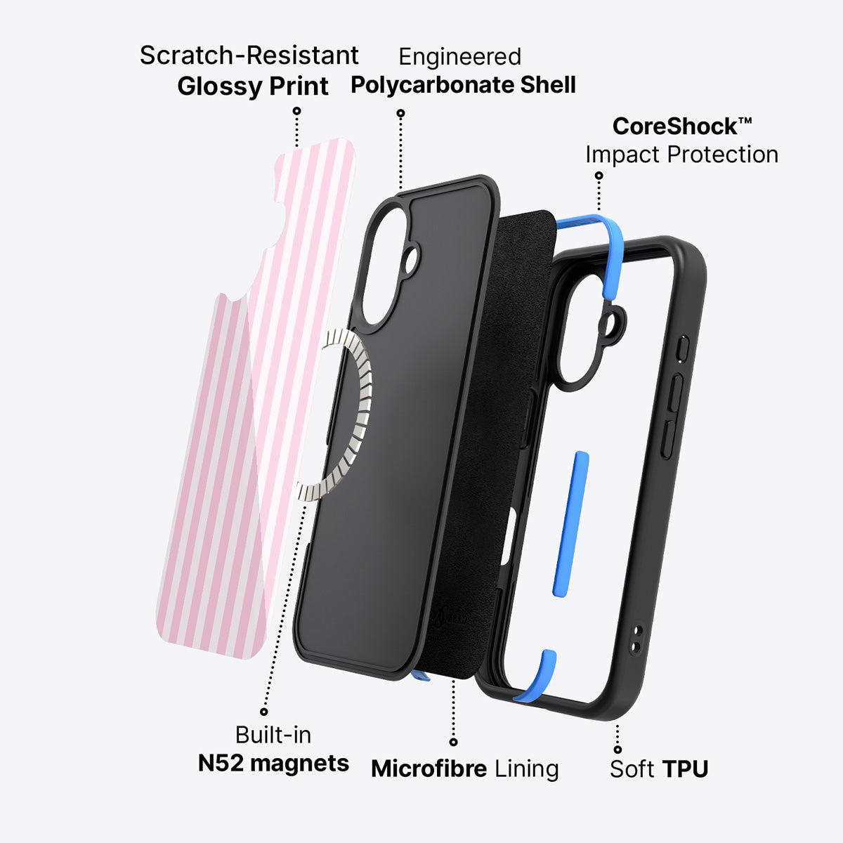 iPhone 17 case construction – Cabana phone case