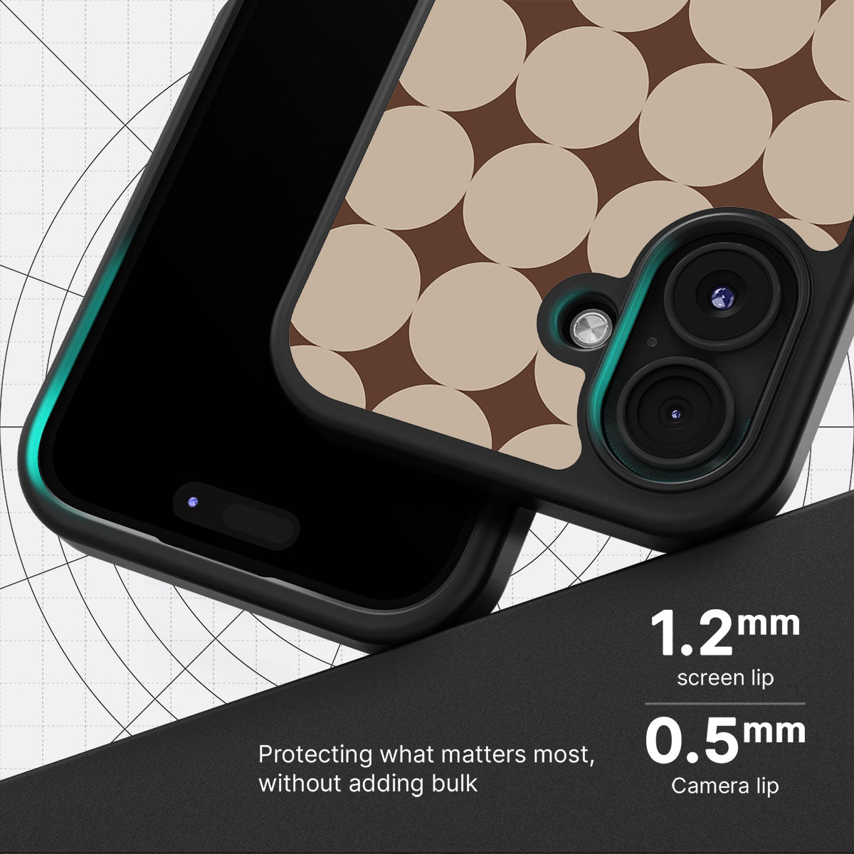 Caffe Latte - iPhone 17 Case #case type_core (magsafe), #case type_core (non magsafe)