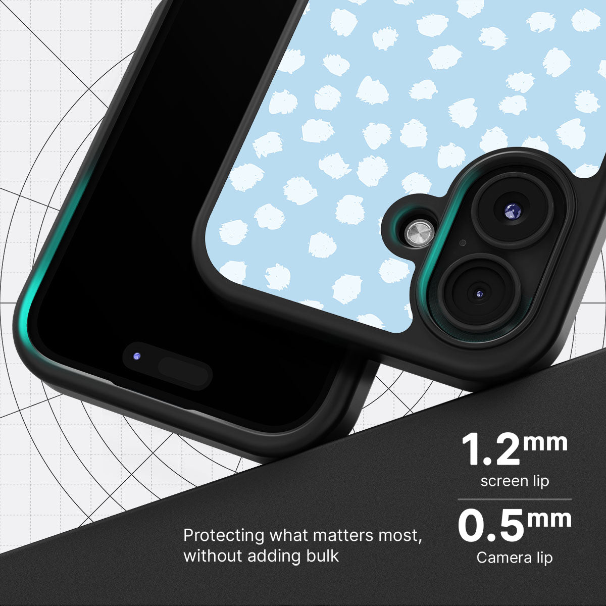 Cloud Dots - iPhone 17 Case #case type_core (magsafe), #case type_core (non magsafe)