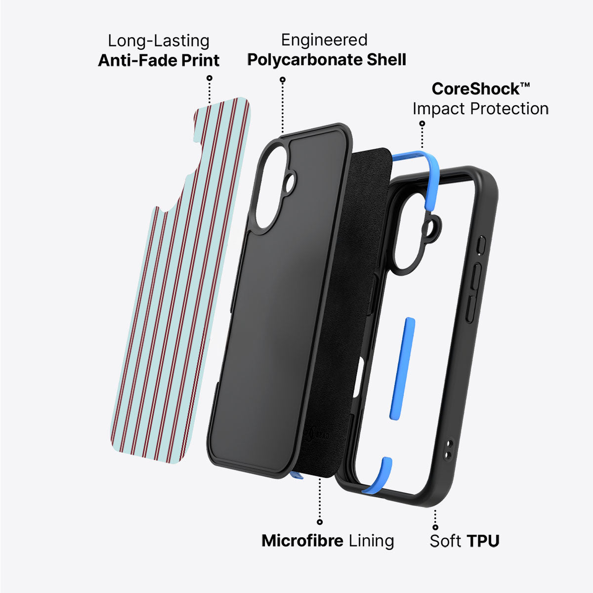 Edwardian Summers - iPhone 17 Case #case type_core (non magsafe)