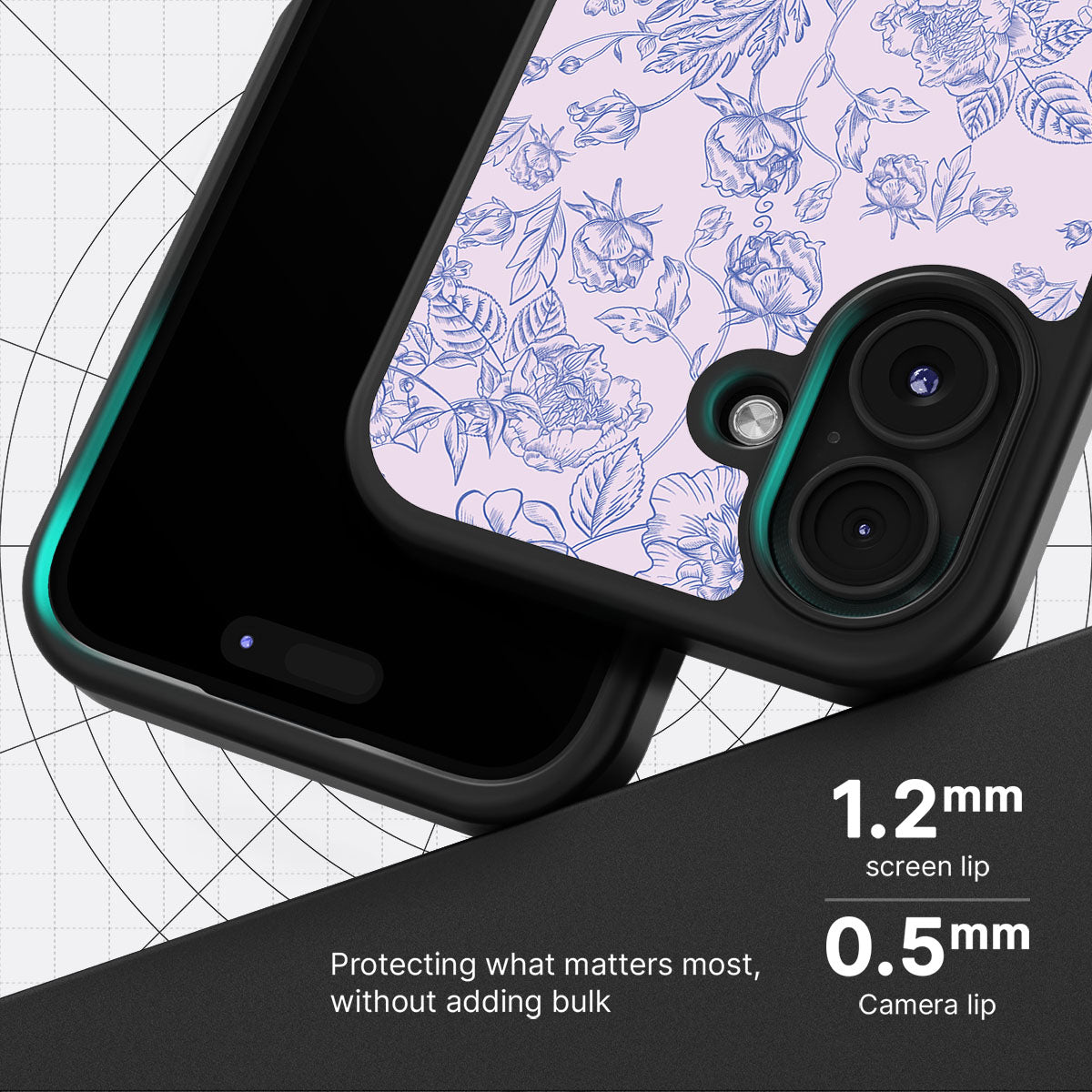 Etched Botanics - iPhone 17 Case #case type_core (magsafe), #case type_core (non magsafe)