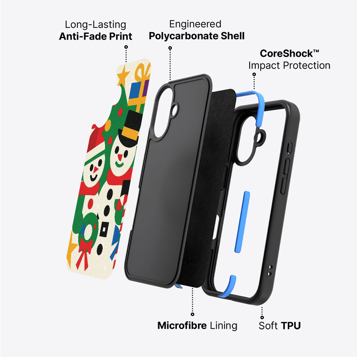 Family Santa - iPhone 17 Case #case type_core (non magsafe)